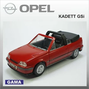 Opel Kadett Cabrio Maßstab 1:43 Firma Gama Katalog 1196 OHNE KARTON (C062) - Bild 1 von 6