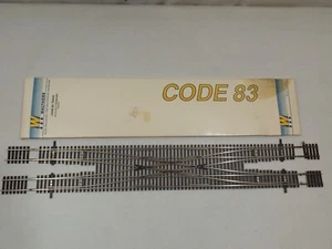 HO Walthers #6 doppio binario crossover in scatola originale - Foto 1 di 3