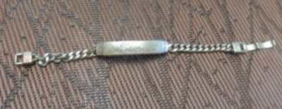 Pulsera Brighton SISTERS ID Plateada Grabada Hermanas De Colección Retirada Foto 1 de 4