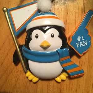 Penguin #1 Fan! POLARX Personalizable Christmas Tree Ornament Free Shipping! - Picture 1 of 2