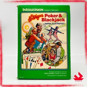LAS VEGAS POKER & BLACKJACK MATTEL – ENGLISH – CIB – CASINO – INTELLIVISION PAL - Imagen 1 de 14