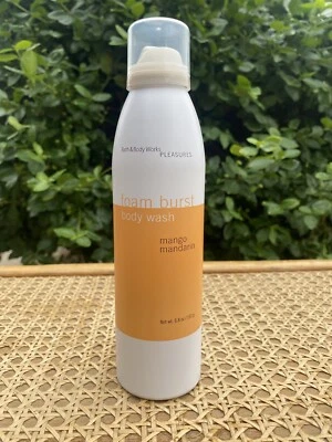 Bath and Body Works Foam Burst Body Wash Mango Mandarin 6.8 oz RARE - Image 1 of 4