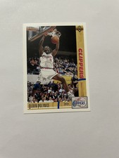 1991-92 Upper Deck Basketball Card #140 Olden Polynice Los Angeles Clippers