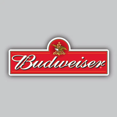 Budweiser Vinyl Sticker/Decal -Beer - Brewery - Lager - Hipster - Anheuser Busch