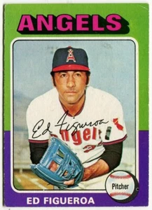 1975 Topps #476 Ed Figueroa California Angels - Picture 1 of 2