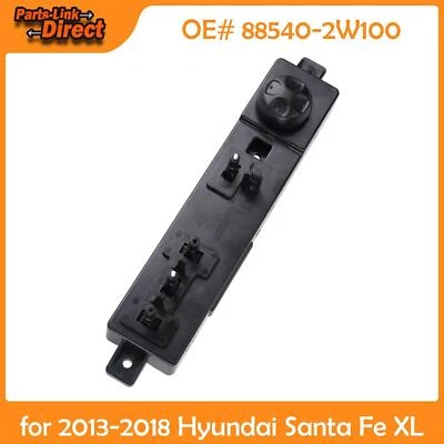 Front Driver Side Seat Power Seat Switch For 2016 Hyundai Santa Fe XL -- - Imagem 1 de 4
