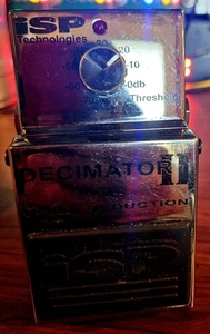 ISP Decimator II Noise Reduction Pedal Chrome Used - Picture 1 of 1