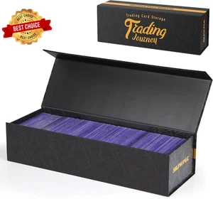 Trading Card Storage Box-[1 Pack]Baseball Hobby Card Holder Case per Carte Sportive - Foto 1 di 3