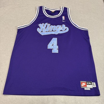 Футболка мужская Sacramento Kings XXL фиолетовая баскетбольная NBA Chris Webber Nike - Изображение 1 из 4