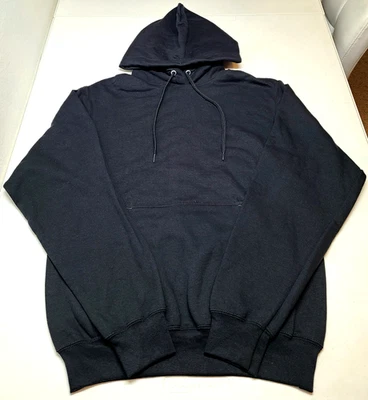 PORT & COMPANY толстовка с капюшоном мужчин S-L Core флис пуловер толстовка карман черный - Изображение 1 из 4