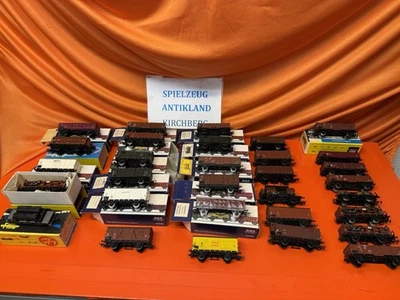 Antigua RDA Piko colección 2 vagones de mercancías embalaje original 30 unidades cubierto abierto DR CSD - Imagen 1 de 4