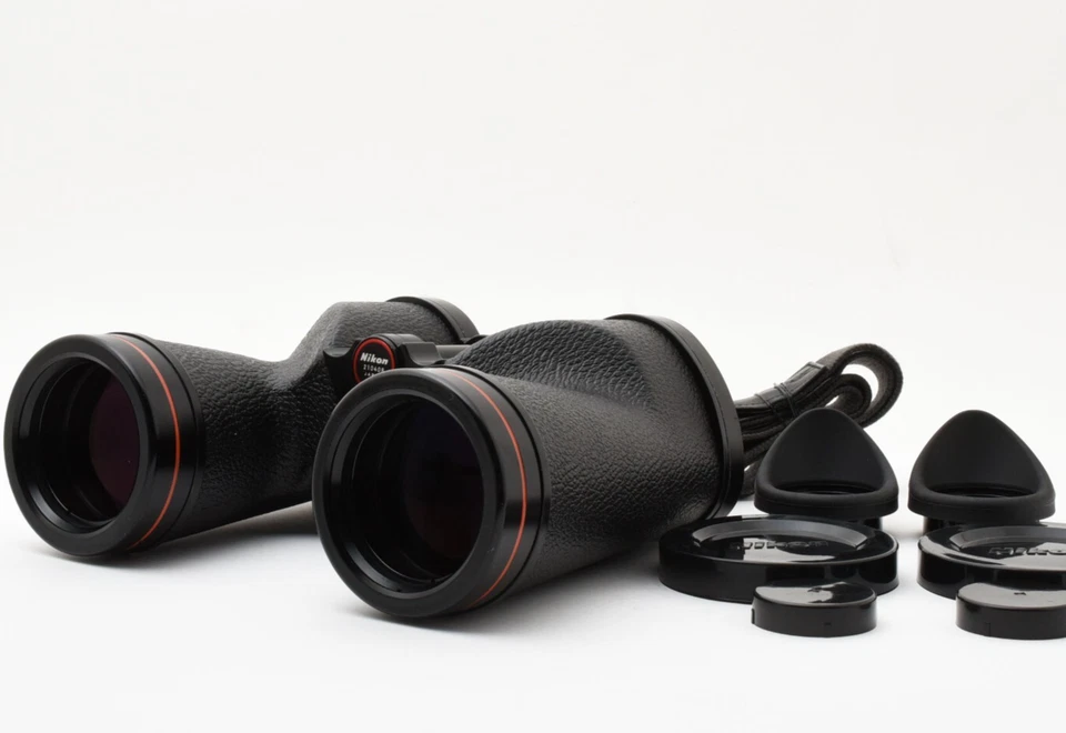 CM SALE Red Line Nikon Binoculars 7x50 7.3° SP Porro Prism From JAPAN - Image 1 of 4