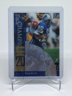 1997 Upper Deck UD3 Barry Sanders #31 Detroit Lions - Imagem 1 de 2