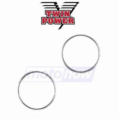 Twin Power Exhaust Gaskets for 2009 Harley Davidson FLTRSE3 CVO Road Glide - fl Foto 1 de 4