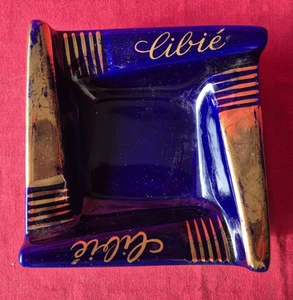 Cibié  / superbe grand  cendrier en céramique - faïence : BABOIN SAINT VALLIER - Picture 1 of 4