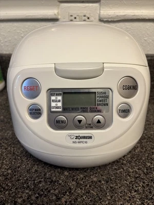 Arrocera y calentador Zojirushi NS-WPC10 5,5 tazas - probado Foto 1 de 4