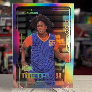 2024 UD Skybox Metal Universe Ian Jackson RARE Metal-X Silver SSP 1:720 !! - Picture 1 of 2