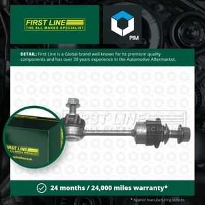 Anti Roll Bar Link fits BMW 535 E60 3.0 Rear 06 to 09 N54B30A Stabiliser Quality - Picture 1 of 2