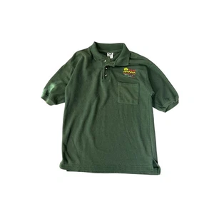Arriba Margarita Mexico Green Polo Shirt Pocket Embroidered Short Sleeve - Picture 1 of 6