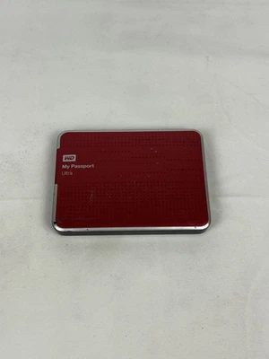 WD My Passport Ultra 1TB External Hard Drive USB 3.0 Portable HDD Red  #1 - Image 1 of 2