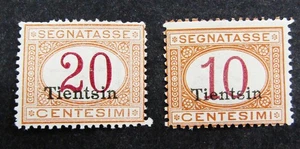 nystamps Italian Offices Abroad China Tientsin Stamp # J1 J2 Mint OG H L25x928 - Picture 1 of 2