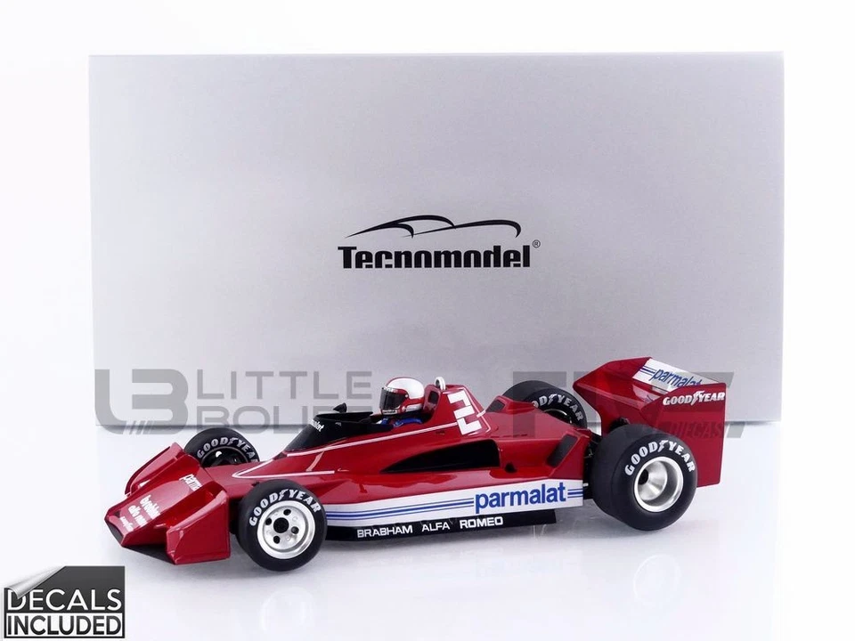 TECNOMODEL MYTHOS 1/18 - BRABHAM BT45C - BRAZILIAN GP 1978 (J. WATSON) TMD18327B - Image 1 of 1