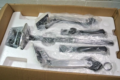 Ergotron 45-549-026 LX Dual Stacking Arm Tall Pole Desk Monitor Mount - Image 1 of 4