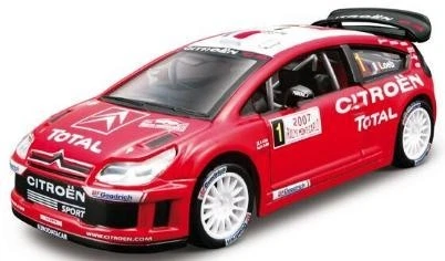 BBURAGO 40009 MINIATURA CITROEN TOTAL WRT LOEB 2007 1/32 - Immagine 1 di 1