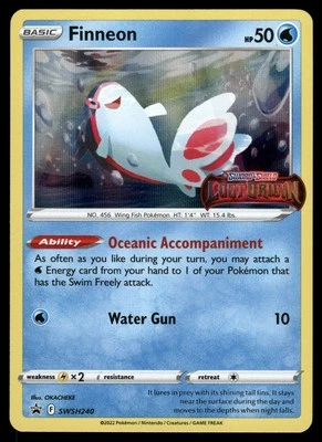 Finneon SWSH: Sword & Shield Promo Cards SWSH240 Pokemon Card - Image 1 of 2