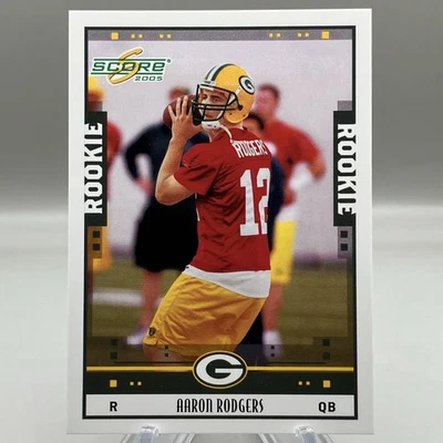 2005 Aaron Rodgers Score #352 Rookie Card RC - Image 1 of 3