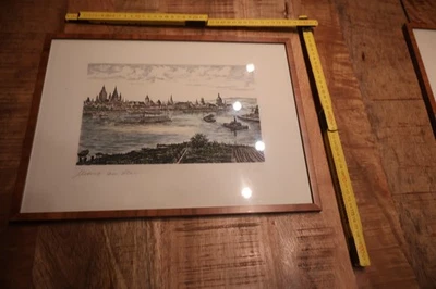 Farbdruck in schönem Rahmen von Mainz - Bild 1 von 4