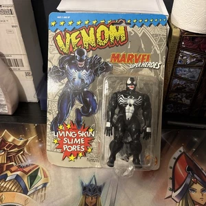 Figura de acción Toy Biz Marvel Living Skin Slime Poros Venom 1991 - Imagen 1 de 9