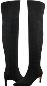 Marc Fisher LTD Damen M1 Qulie Overknee Stiefel 7m schwarz - Bild 1 von 8