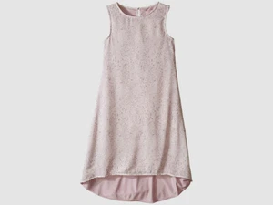 $180 Appaman Kids Girls Pink Round Neck Sleeveless High Low Shift Dress Size 5 - Picture 1 of 1