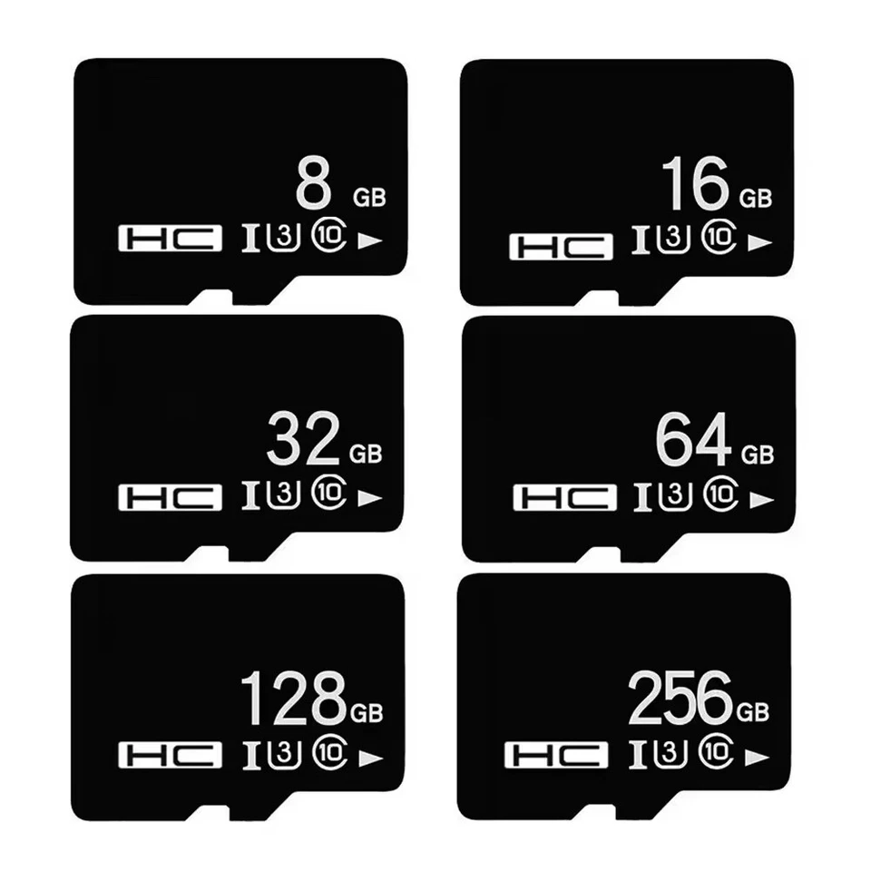 Micro SD Karte SPEICHERKARTE 16GB 32G 64GB 256GB Memory Card - inkl.  SD Adapter - Bild 1 von 4