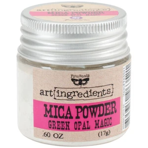 Finnabair Art Ingredients Mica Powder .6oz-Iridescent Green, Set Of 3 - Picture 1 of 1