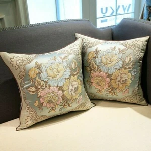 RTS Chinese silk pillow case cushions home decor pillow embroidered decorative. - Picture 1 of 7
