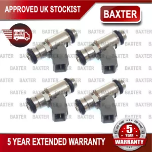 Baxter 4x Iniettore Carburante Adatto a Ford Street Ka Van 1.3i Benzina Hatchback 2001-2008 - Foto 1 di 5