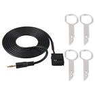 Car Audio AUX Auxiliary Cable Adapter 6000CD for Ford Fiesta Mondeo Vehicle