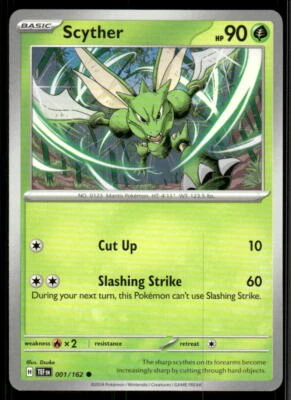 SV05: Temporal Forces #001/162 Scyther - Image 1 of 2