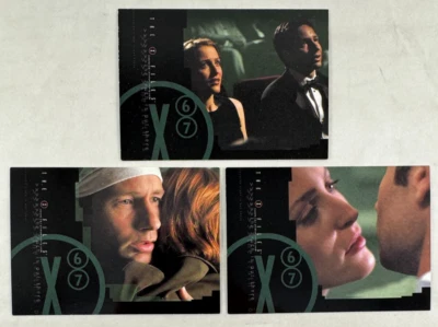 THE X-FILES SEASON 6 &7 Inkworks 2001 Complete BOX LOADER Chase Card Set BL1-BL3 - Image 1 of 3