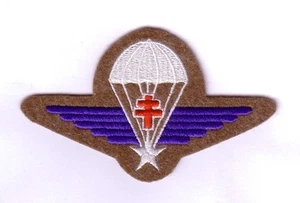 WWII - COMMANDO DE FRANCE "Gestickt" (Reproduktion) - Bild 1 von 1