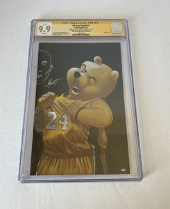 Marat Mychaels Signed Sketch Do You Pooh? 1 Kobe Bryant Homage AP3 RARE CGC 9.9 - Picture 1 of 5