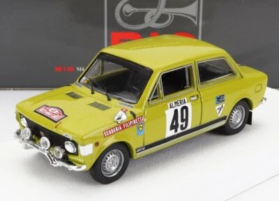 MODELLINO AUTO STATICO FIAT 128 RALLY #49 MONTECARLO 1972 LIER SCALA 1/43 - Immagine 1 di 4