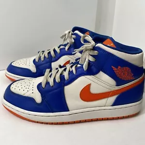 Nike Air Jordan 1 Mid "Wheaties" Blu Arancione FD1029-400 Uomo Taglia 9,5 - Foto 1 di 7