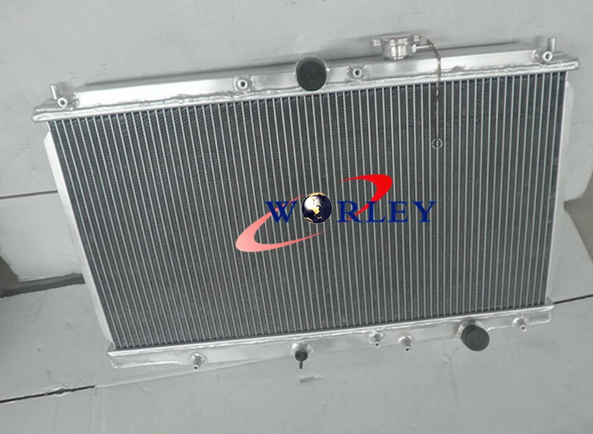 Radiador de aluminio para Honda Accord CD5 1994-1997 CD7/PRELUDE 97-01 2,2 L Foto 1 de 4