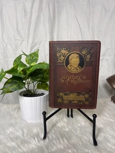 1895 History of Kentucky By Z.F. Smith Illustrated Hardcover Prentice Press - Picture 1 of 5