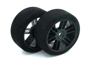 Neumáticos de espuma BSR F2635-B NITRO (negro) (2) (26 mm de ancho) (35 orillas) con hexagonal de 12 mm con libre - Imagen 1 de 6