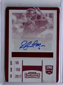 ROBERT MOORE 2017 Panini Elite Extra Edition USA 15U PRINTING PLATE AUTO  ** 1/1 - Picture 1 of 3