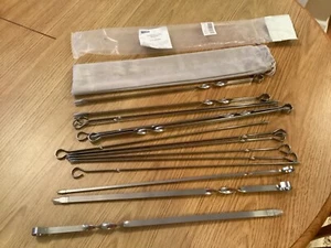 Vibola 16er Pack Edelstahl BBQ Spieße toller Grill von Great Spieße! - Bild 1 von 8